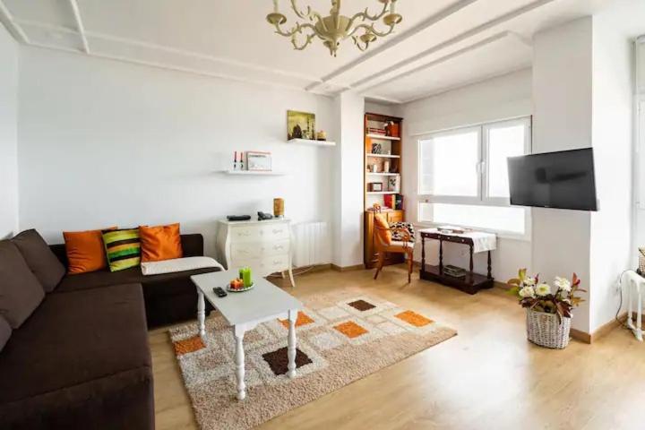Apartamento Ezcurdia 22 Playa De San Lorenzo Primera Linea Gijon Luaran gambar